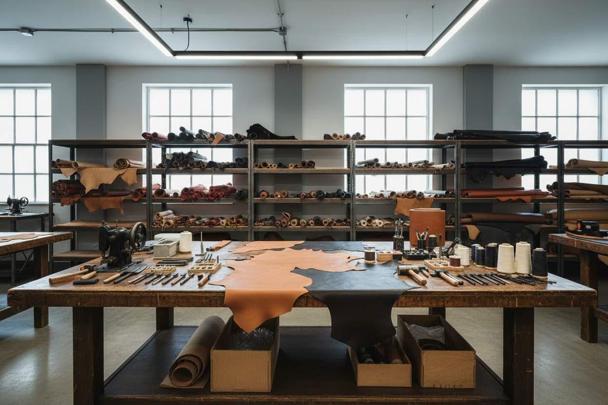 Atelier maroquinerie sans sac